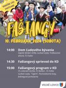 Fašiangy - pozvánka 1