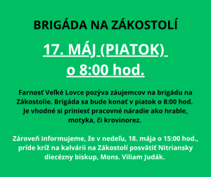 Farnosť Veľké Lovce
